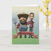 Carte Cadeaux de 30e anniversaire de mariage (Fleur jaune)