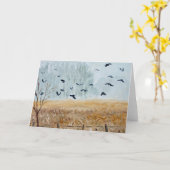 Carte Cadeaux de beaux-arts de l'artiste américain Hilar (Fleur jaune)