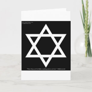 Carte Cadeaux de citations de sagesse yiddish célèbres T