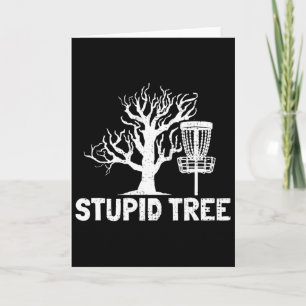 Carte Cadeaux de dictionnaire de nom d'arbre stupide de