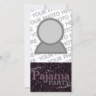 Carte cadeaux de fête en pyjama : starshine rose