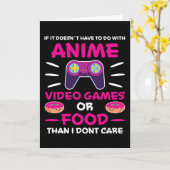 Carte Cadeaux de jeux vidéo de nourriture d'anime Manga  (Fleur jaune)