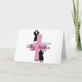 Carte Cadeaux de la religieuse catholique "Soeurs tordue (Dos)