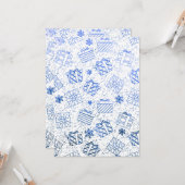 Carte Cadeaux de Noël 6 (Devant/Arrière en situation)