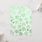 Carte Cadeaux de Noël 7 (Devant/Arrière en situation)