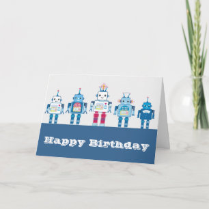Carte Cadeaux de nouveauté aux robots cool