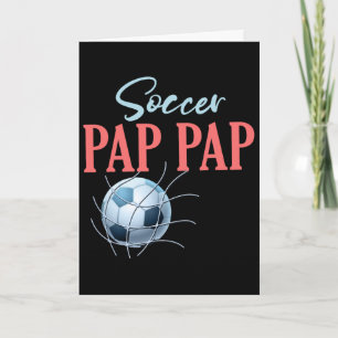 Carte Cadeaux de Pap Pap de football pour la fête des pè