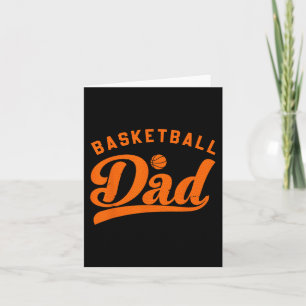 Carte Cadeaux de papa de basketball Papa basketball Fête