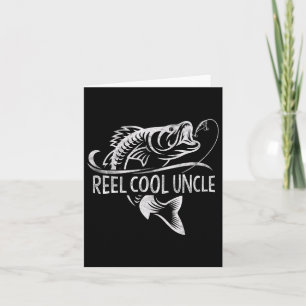 Carte Cadeaux de pêche Oncle vraiment cool Oncle Fête de