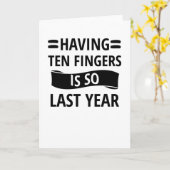 Carte Cadeaux de récupération d'amputé de doigt amputé c (Fleur jaune)