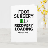 Carte Cadeaux de récupération de chirurgie de pied | Chi (Fleur jaune)