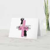 Carte Cadeaux de religieuse catholique "Twisted Sisters" (Dos)