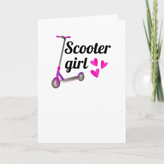 Carte Cadeaux De Scooter Pour Filles | Scooters Scooter (Devant)