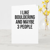 Carte Cadeaux de soudure | Boulderer Rock Escalade Bould (Fleur jaune)