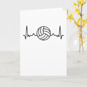 Carte Cadeaux de sport au rythme du volley-ball (Fleur jaune)