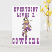 Carte Cadeaux de vaches (Fleur jaune)