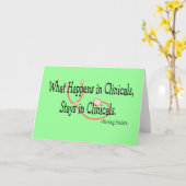 Carte Cadeaux d'élève-infirmière (Fleur jaune)