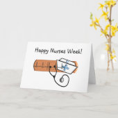 Carte Cadeaux d'infirmière d'école unique (Fleur jaune)