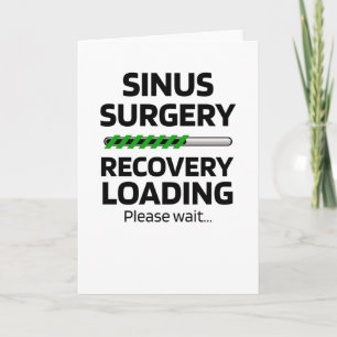 Carte Cadeaux drôles de récupération de chirurgie endosc