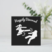 Carte Cadeaux drôles de sympathie pour divorce (Debout devant)