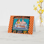 Carte Cadeaux du 30e anniversaire du Mariage (Fleur jaune)