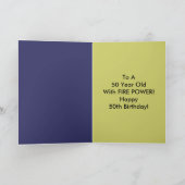 Carte Cadeaux du 50e anniversaire ! (Intérieur)