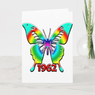 Carte Cadeaux du 50e anniversaire, 1962