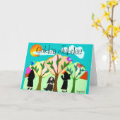 Carte Cadeaux du jubilé d'or de la religieuse catholique (Fleur jaune)