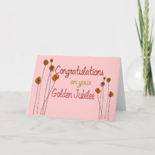 Carte Cadeaux du Jubilé d'or des Soeurs (50e anniversair