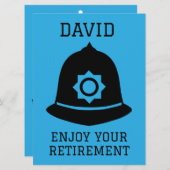 Carte Cadeaux Et Accessoires De Police Britannique (Devant / Derrière)