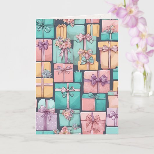 Carte Cadeaux et encore des cadeaux (Orchidée)