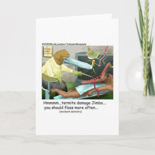 Carte Cadeaux et objets à collectionner drôles de dentis (Devant)