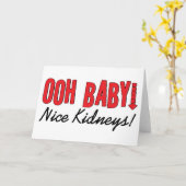 Carte Cadeaux et T-shirts d'humour sur la dialyse (Fleur jaune)