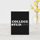 Carte Cadeaux Étudiants Pour Hommes Étudiants Étudiants (Fleur jaune)