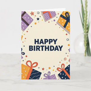 Carte Cadeaux Festifs
