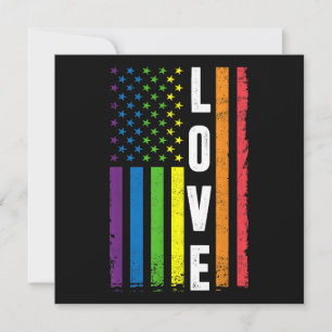 Carte Cadeaux gay pride Hommes Femmes LGBT Arc-en-ciel D