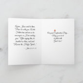 Carte Cadeaux génériques de l'Esprit Saint Confirmation (Intérieur)