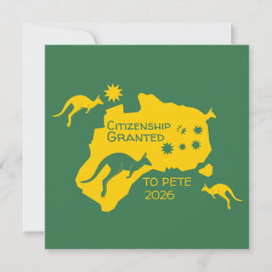 Carte Cadeaux Parti de Citoyenneté Australienne