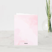 Carte Cadeaux pastel rose bleu (Dos)
