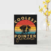 Carte Cadeaux Pointer les plus cool pour grand-mère pour (Fleur jaune)