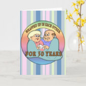 Carte Cadeaux pour les 30 ans de mariage (Fleur jaune)