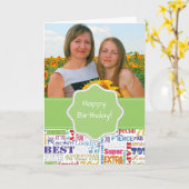 Carte Cadeaux Uniques Et Spéciaux 70e Anniversaire (Fleur jaune)