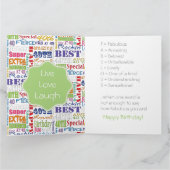 Carte Cadeaux Uniques Et Spéciaux De Fête Du 40E Anniver (Intérieur)