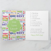 Carte Cadeaux Uniques Et Spéciaux De Fête Du 65E Anniver (Intérieur)