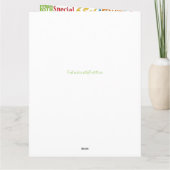 Carte Cadeaux Uniques Et Spéciaux De Fête Du 65E Anniver (Dos)