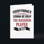 Carte Cadeaux vintages de Bassoon | Cadeaux du joueur de<br><div class="desc">Vous recherchez un cadeau parfait pour les amateurs de musique,  qui aiment jouer au Bassoon ? Obtenez ce cadeau amusant de Bassoon pour n'importe quel joueur de Bassoon musical ou un amant de Bassoon. Un cadeau magnifique pour Noël ou les anniversaires.</div>