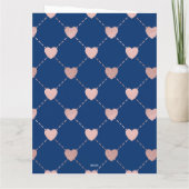 Carte cadre de célébration de la fête des mères message  (Dos)