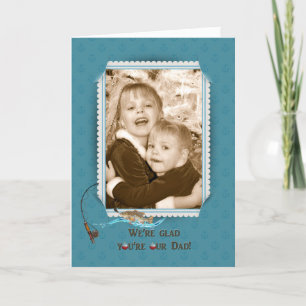 Carte Cadre de pêche d'anniversaire