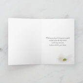 Carte cadre de sympathie de l'hibiscus rouge (Intérieur)