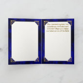 Carte Cadre en laiton fleuri (carte photo personnalisé) (Intérieur)